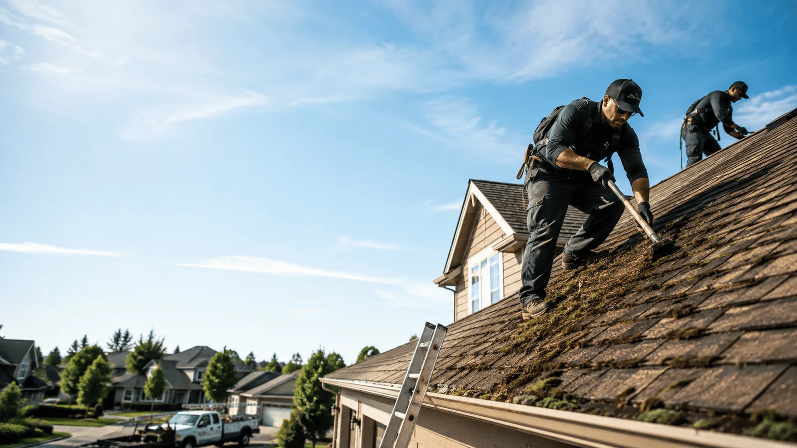 Roof Moss Removal in Northampton, MA near me